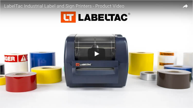 Labeltac Ribbon Replacement Industrial Label Makers, LabelTac Thermal Printer, 5s label makers, and ...